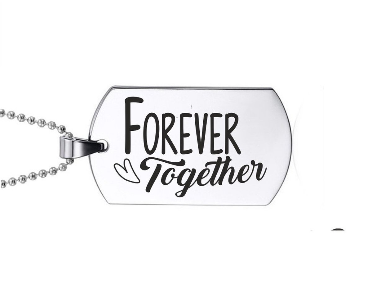 Ketting RVS - Forever Together