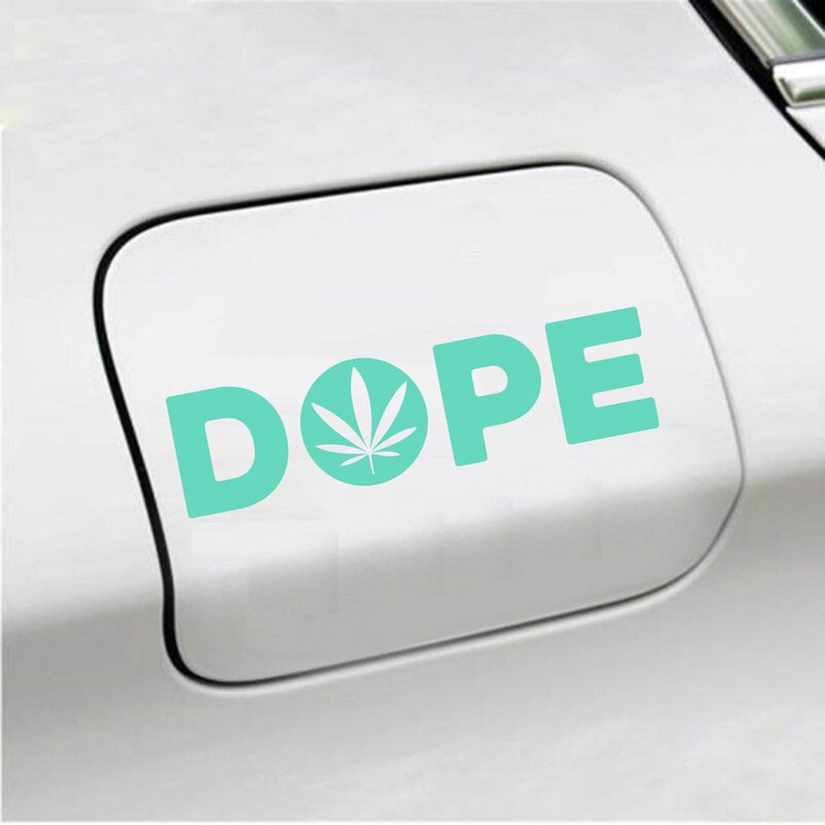 Bumpersticker - Dope - 4,5 X 17 - Mint