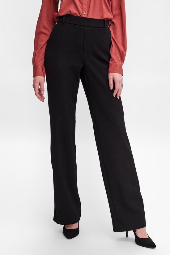 VERO MODA VMMAYA MR STRAIGHT SOLID PANT NOOS Pantalon Femme - Taille XS X L34