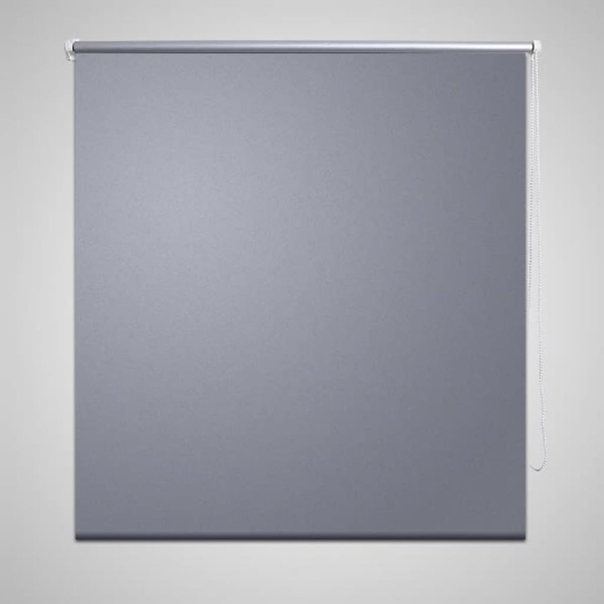 Decoways - Rolgordijn verduisterend 140 x 175 cm grijs