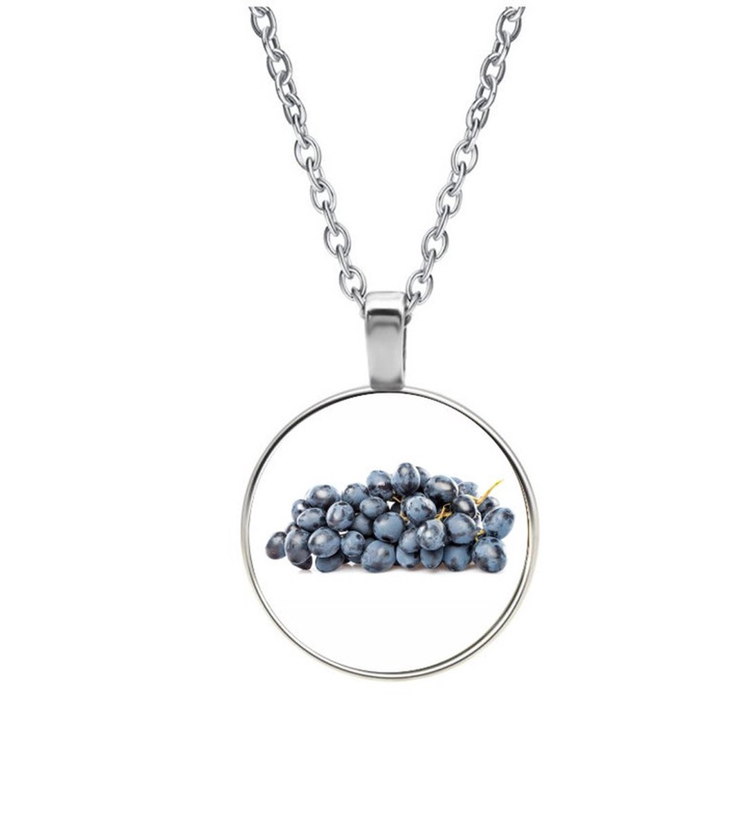 Ketting Glas - Druiven