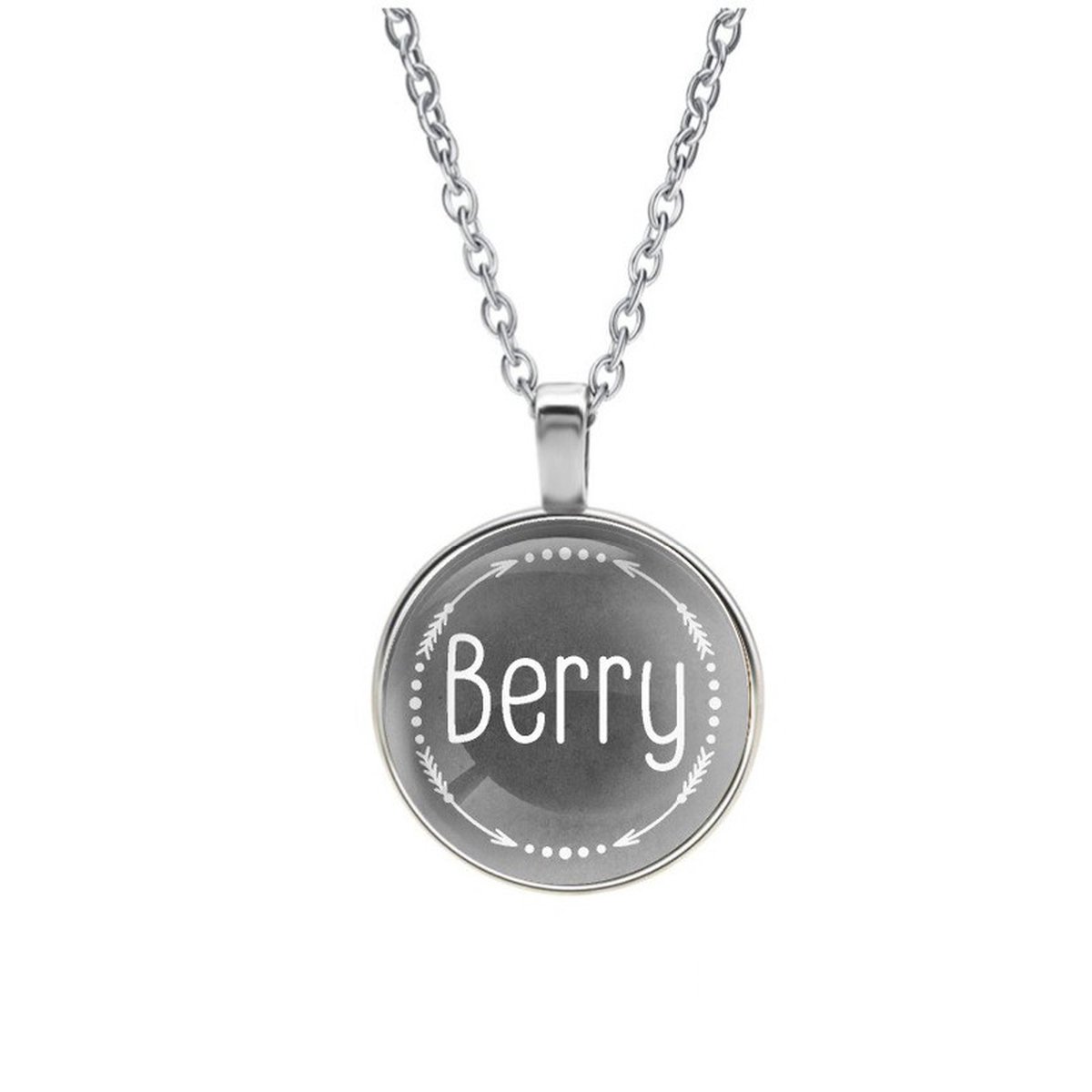 Ketting Glas - Berry