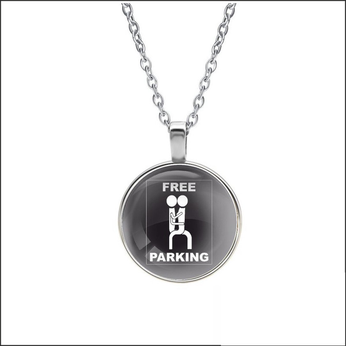 Ketting Glas - Free Parking