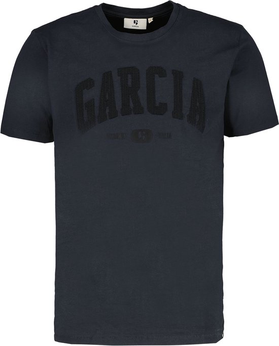 GARCIA Heren T-shirt Gray - Maat XL | bol.com