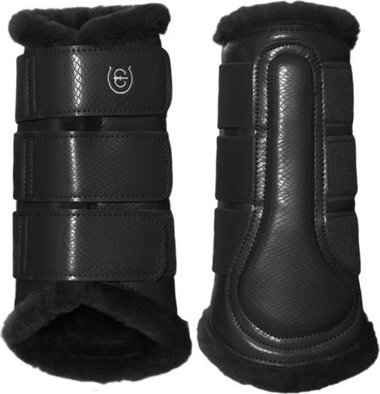 Equestrian Stockholm Brushing Boots Black Edition bol