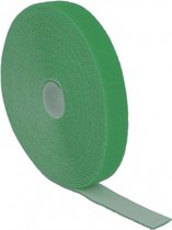 Klittenband rol 20mm / groen (10 meter)