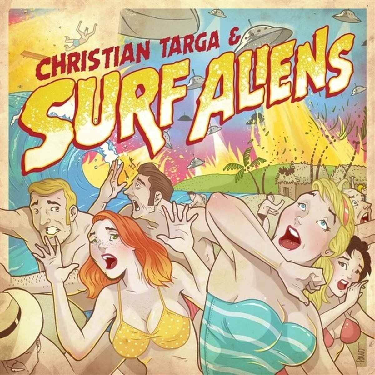 Surf Aliens - Christian Targa & Surf Aliens (7" Single)