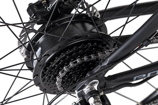 Adore Fiets (elektrisch) E-mountainbike 27,5'' Adore Enforce zwart - 49 cm