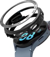 Ringke Air Sports Bezel Styling Geschikt voor Samsung Galaxy Watch 5 44MM - Combo Pack - Zwart/Zilver
