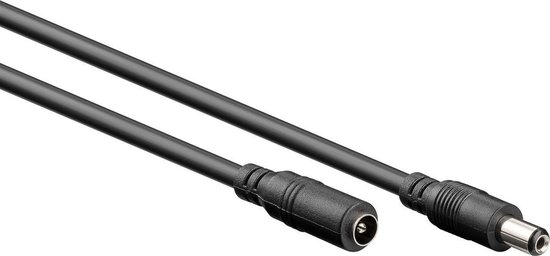 Goobay Verlengkabel met DC (m) connector - 2,1 x 5,5 mm - 12V / 2A - 10 meter