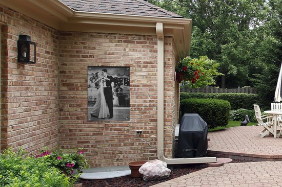 Déconnecter la toile lâche affiche de jardin de valse