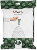 Sacs poubelles Brabantia PerfectFit - 36 l - Code R - 40 pièces