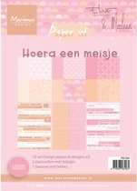 Ensemble de papiers de Marianne D Eline Hourra pour un garçon (NL) PB7063 A5 (03-22)