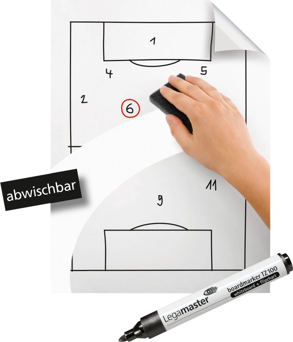 Tableau A1 transparent magique effaçable - 25 feuilles