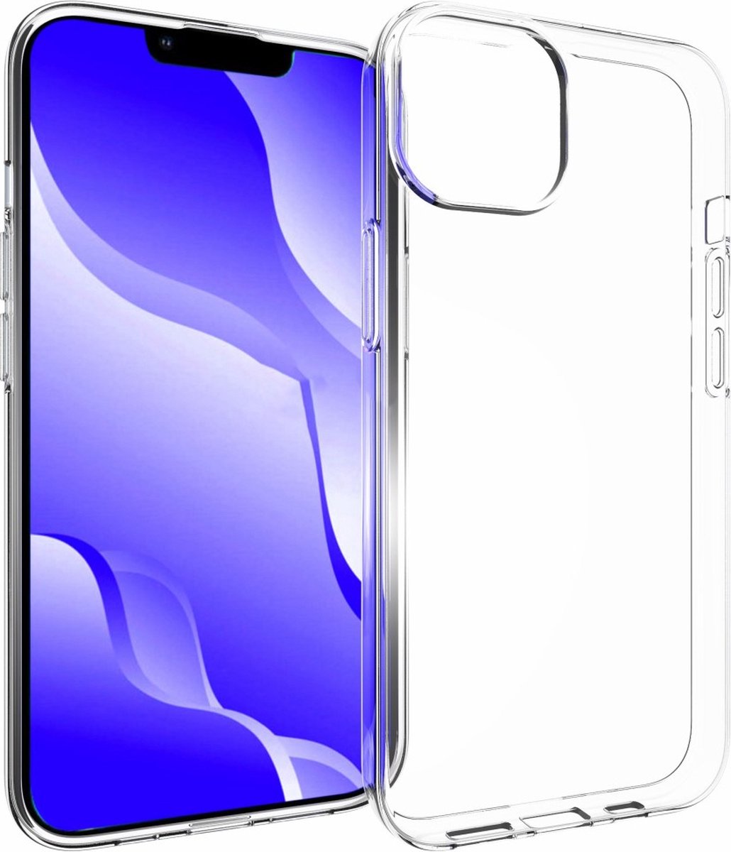 Back Cover voor Apple iPhone 14 Plus TPU Siliconen Back Cover Transparant