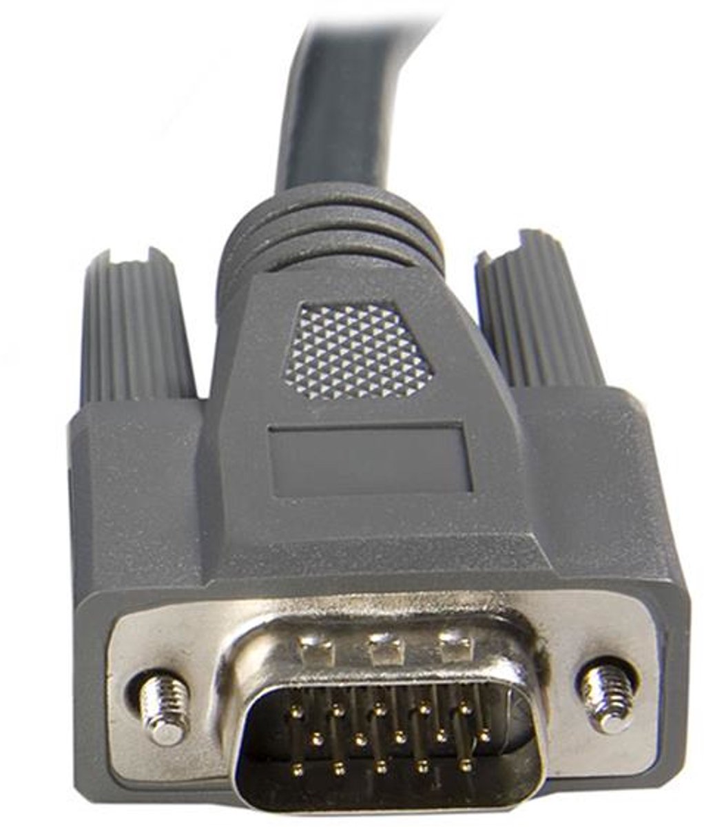 StarTech.com 1,80m ultradunne 2-in-1 USB VGA KVM-kabel toetsenbord-video-muis (kvm) kabel