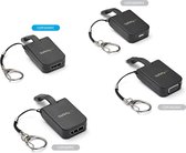 StarTech.com Adaptateur USB-C vers HDMI portable avec porte-clés de raccourci