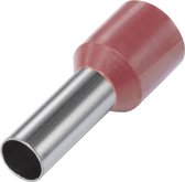 Vogt Verbindungstechnik 490812 Adereindhulzen 10 mm² Deels geïsoleerd Rood 100 stuk(s)