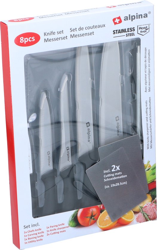 Zwilling All Star messenblok 6-delig, met slijpfunctie