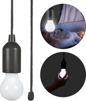 Cheqo® Treklamp - Tentlamp - Kampeerlamp - Leeslamp - Bedlamp - Kastlamp - Hanglamp - Hangspot - 90cm - Op batterijen - LED