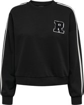 Only Trui Onlselina L/s O-neck Swt 15280427 Black/r Dames Maat - M