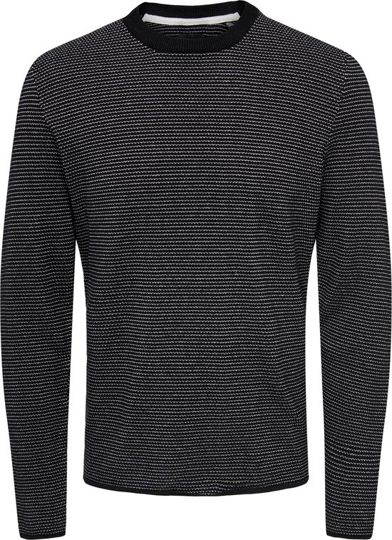 ONLY & SONS ONSNIGUEL 12 STRIPE CREW KNIT Heren Trui