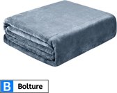 Bolture Elektrische Plaid Voor op de Bank - Electric Blanket - Knuffelwarmtedeken - Heating Knuffeldeken - Bovendeken 1 Persoons