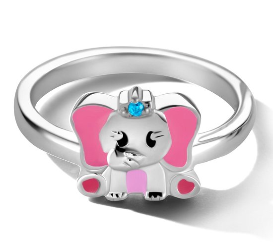 Bague Enfant Argent Rhodié Éléphant 1334497 15,00 mm (47)