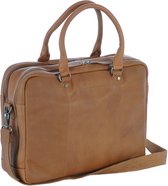 Chesterfield Stef Business Laptop Bag 15.6" Cognac