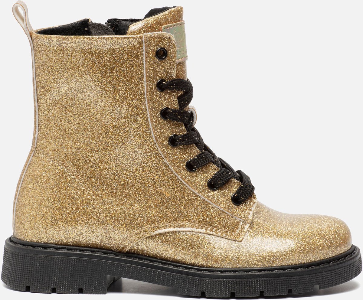 Kipling Hiola 1 veterboots Goud Lak - Dames - Maat 33