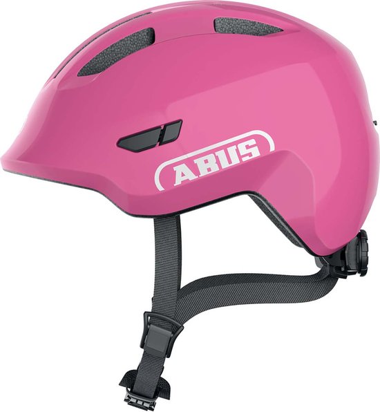 Abus Smiley 3.0 - Fietshelm - Kinderen Shiny Pink M (50 - 55 cm)