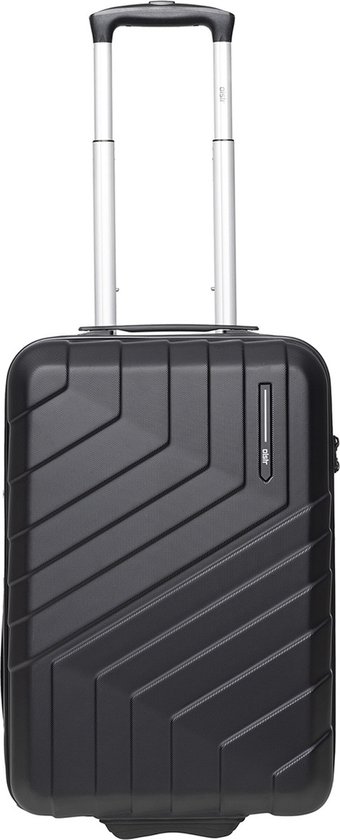 Oistr Handbagage harde koffer / Trolley / Reiskoffer - Brooks - 55 cm - Zwart