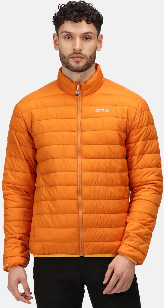 De Regatta Hillpack Baffle Jas Heren Geïsoleerd Waterafstotend Oranje