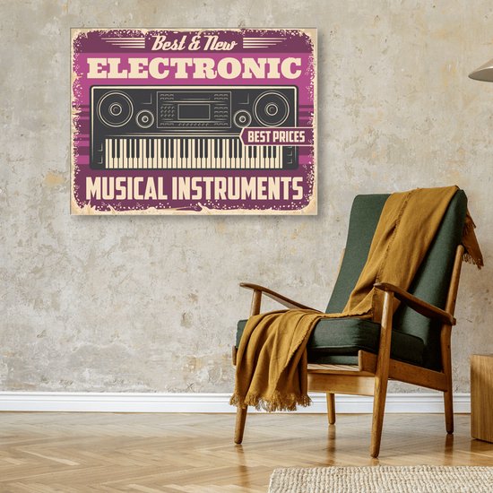 Schilderij / Poster Electronic instruments