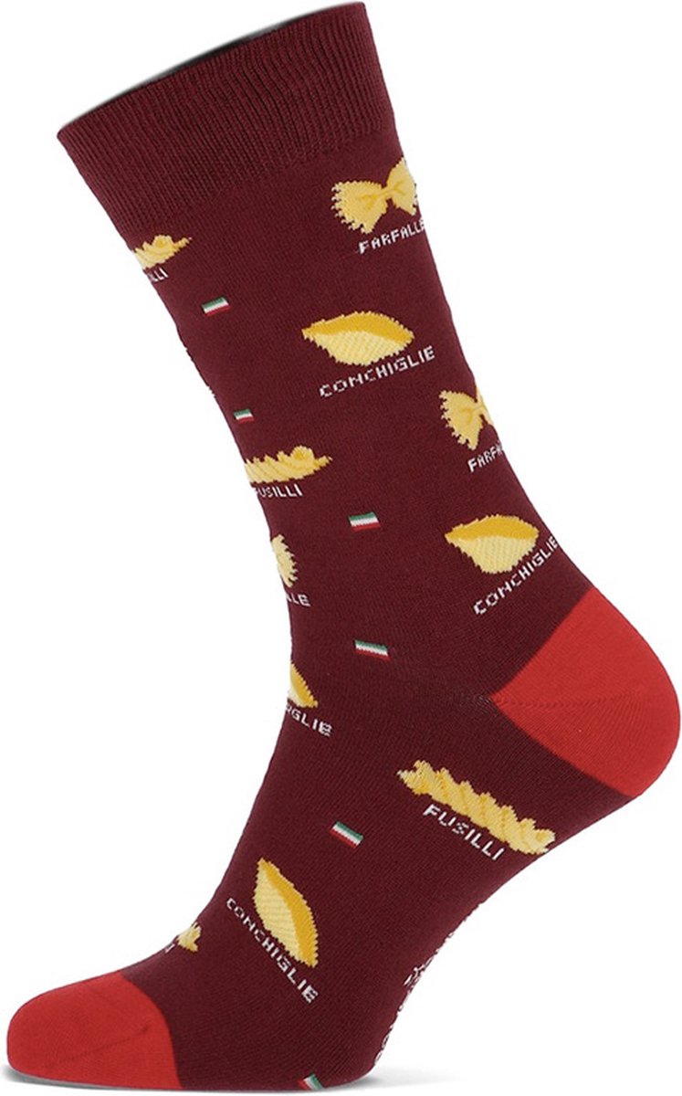 Marcmarcs Y2 sokken pasta course rood - 43-46