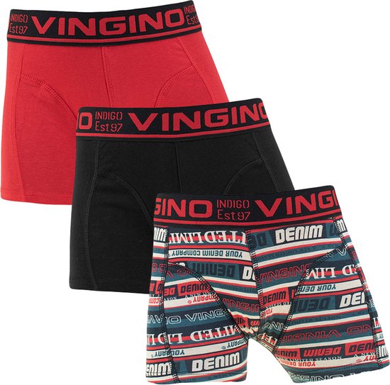 Vingino Boxer-B-224-1 VINGINO STRIPE Jongens onderbroek - Maat 134/140