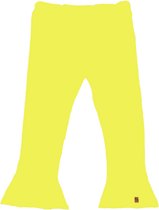 Flared broek geel