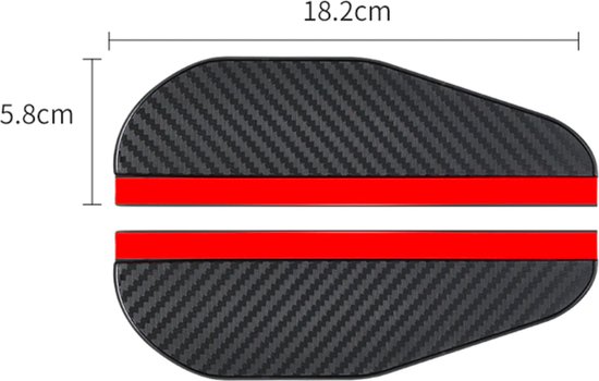 2 x buitenspiegel zijspiegel 170 x 120 mm ø10 en spiegelhouder spiegelarm voor vrachtwagen tractor