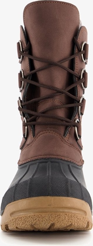 Mountain Peak gevoerde snowboots - Bruin - Maat 37 | bol.com