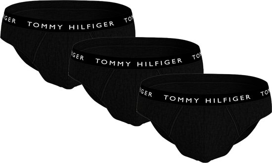 Tommy Hilfiger 3-Pack Brief Heren Onderbroeken - Zwart - Maat L