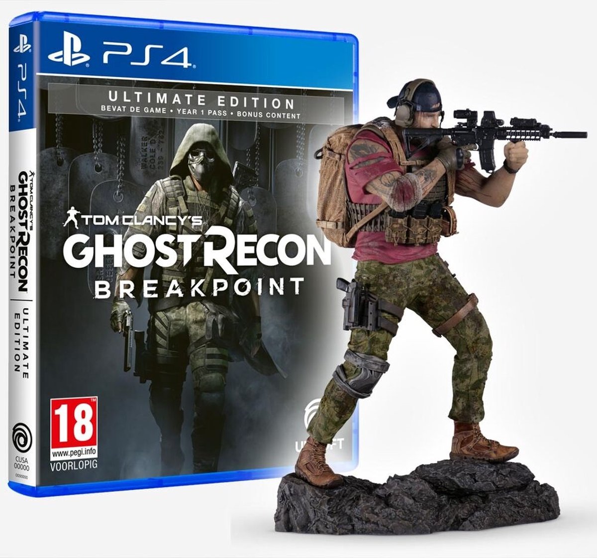 Tom Clancy's Ghost Recon: Breakpoint Ultimate Edition + Nomad Figure ...
