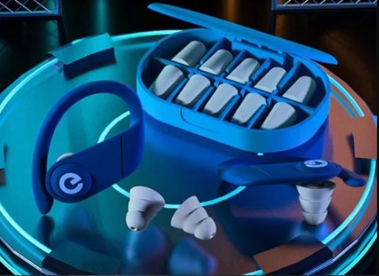 Briru® Oordopjes slapen met frame – Uniek anti-slip design – 40dB geluidsreductie – Oordoppen slapen en zwemmen – Stevige sleep plugs en sleepbuds…