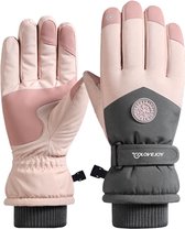 Touchscreen Ski Handschoenen - Roze