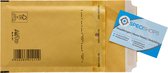 Enveloppes à coussin d'air à bulles Marron A - Enveloppes à bulles 100 x 165 mm - Boîte de 200 Enveloppes