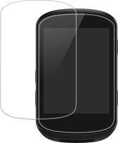 kwmobile 2x beschermfolie voor fietsnavigatie - Compatibel met Garmin Edge 530 / 830 - Screen protector van gehard glas voor GPS - Zelfklevend
