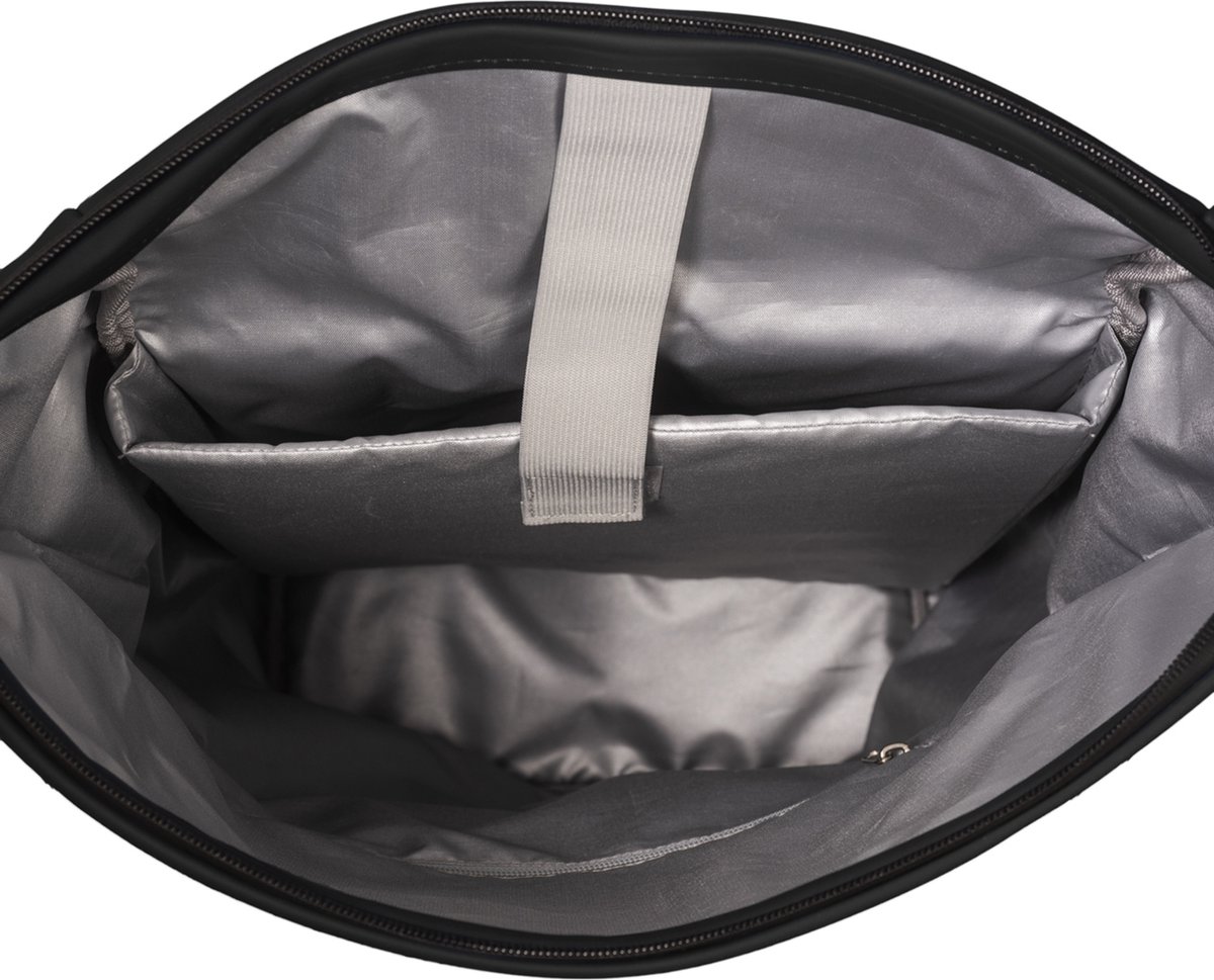 MS Rolltop Laptop Rugzak, 17.3 Inch Rolltop Waterdichte Lichtgewicht Vrije Tijd Rugzak, Zakelijke Laptop Rugzak voor Mannen en Vrouwen, USB Oplaadpoort, Stijlvolle Schooltas