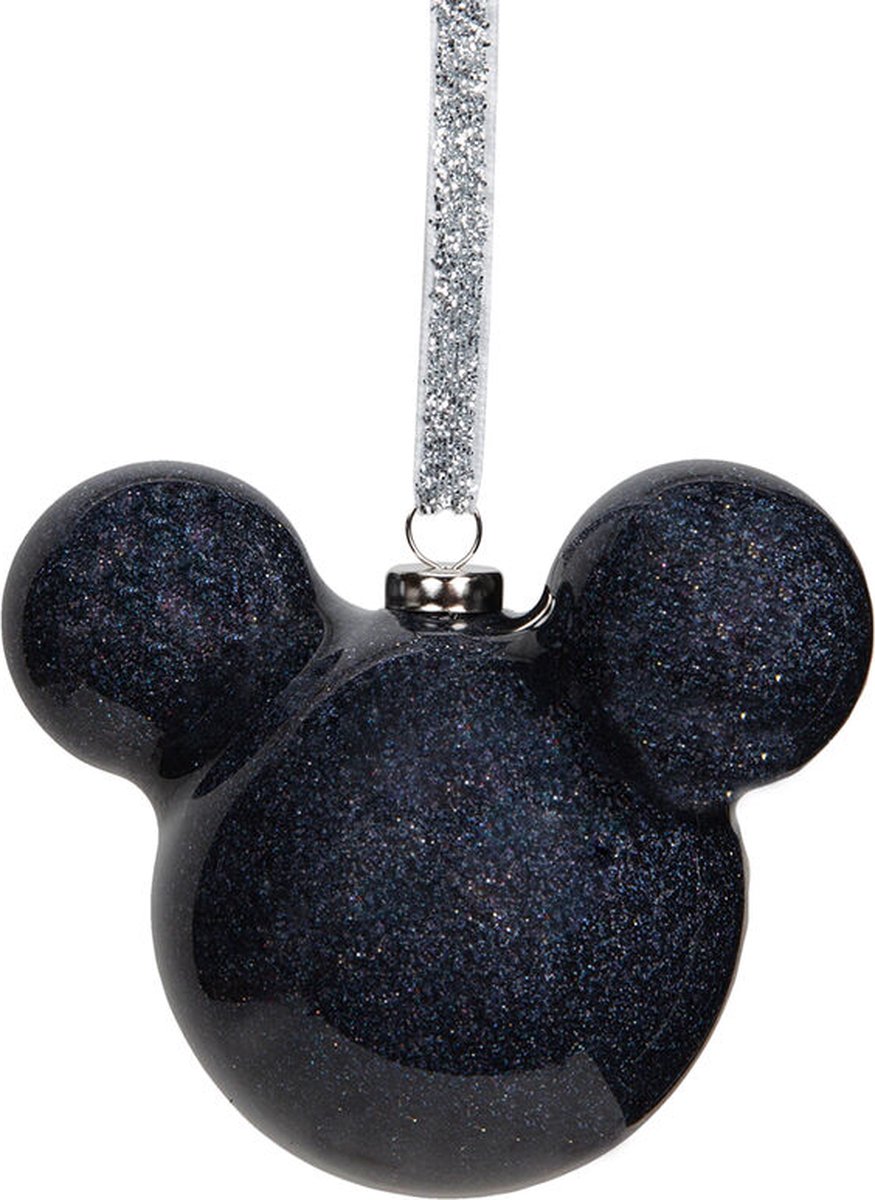 Mickey Mouse zwart kerstornament