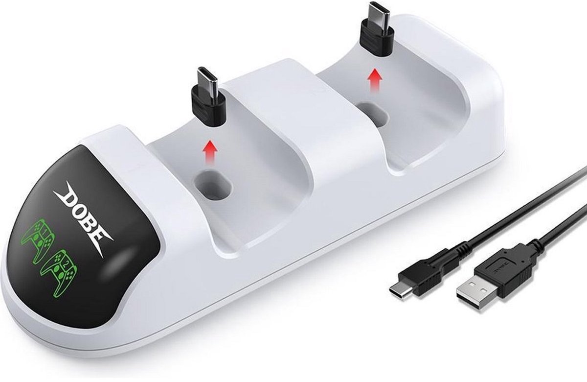 DOBE Oplaadstation/Docking Station voor Playstation 5 (PS5) DualSense controller - TP5-0506