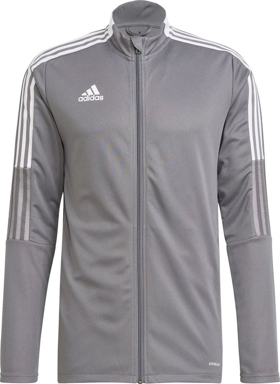 Adidas Tiro 21 Polyestervest Heren - Grijs | Maat: XS