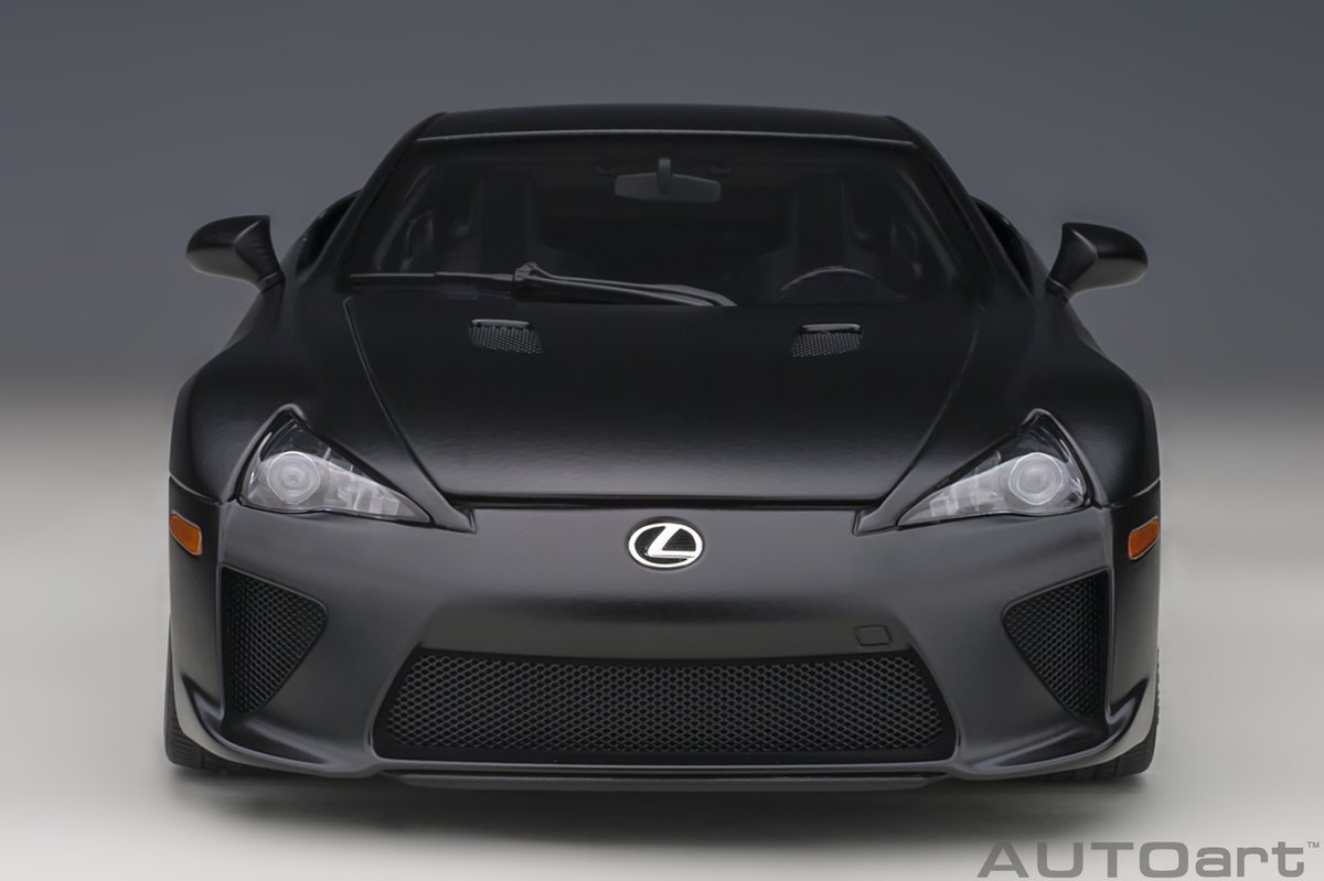 AUTOart 1/18 Lexus LFA, Matt Black